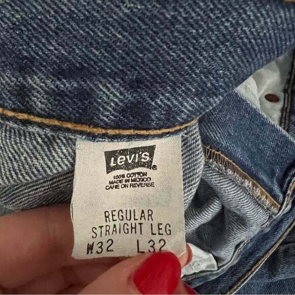 Vintage Levi's Straight Leg Jeans 32 x 30 - Picture 10 of 10